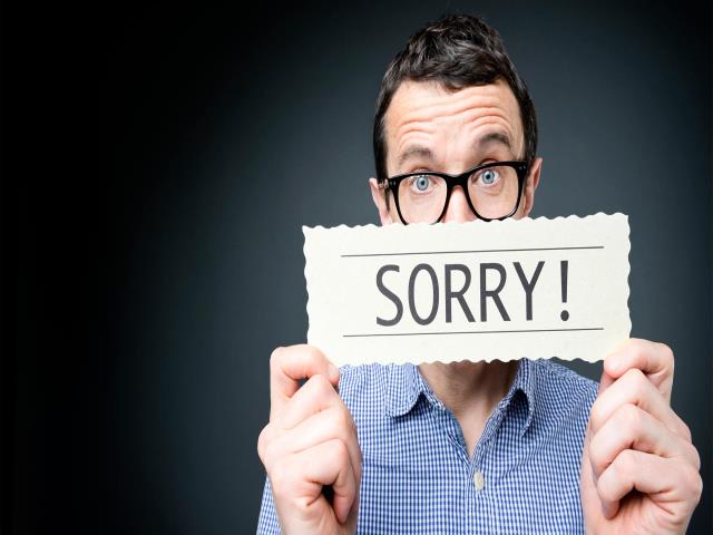 Фото на тему «Почему нельзя говорить извиняюсь?»