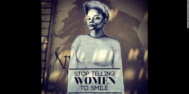 Злое лицо: арт-проект американской художницы Татьяны Фазлализаде Stop telling women to smile