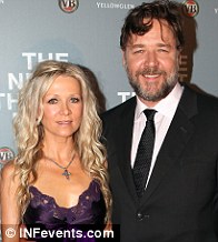 Russell Crowe and Danielle Spencer