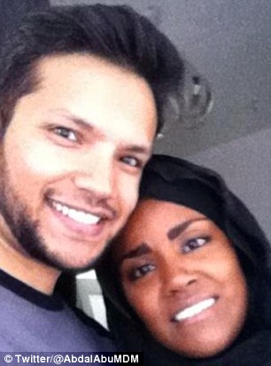Abdal and Nadiya pictured together
