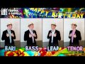 Happy Birthday song - A Cappella...