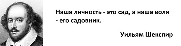 Уильям Шекспир о личности и воле