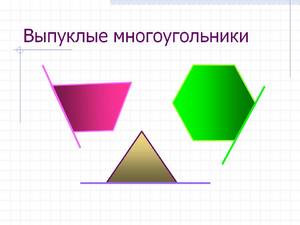 Выпуклый многоугольник 