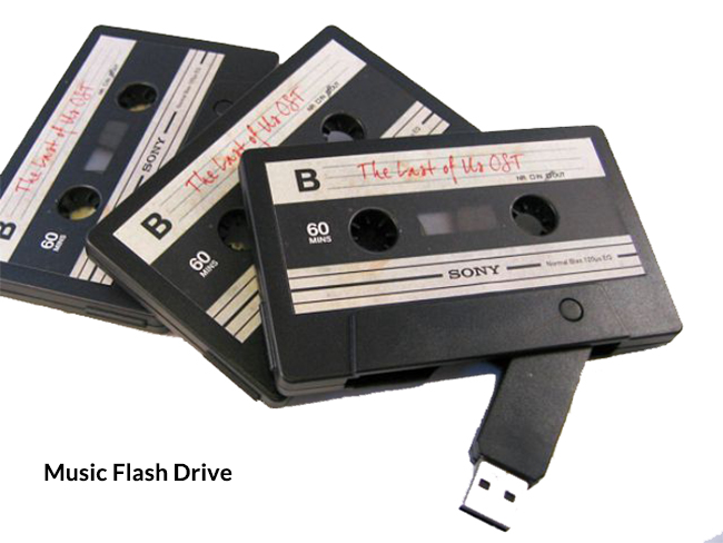 Different types of flash drives-music flash drive