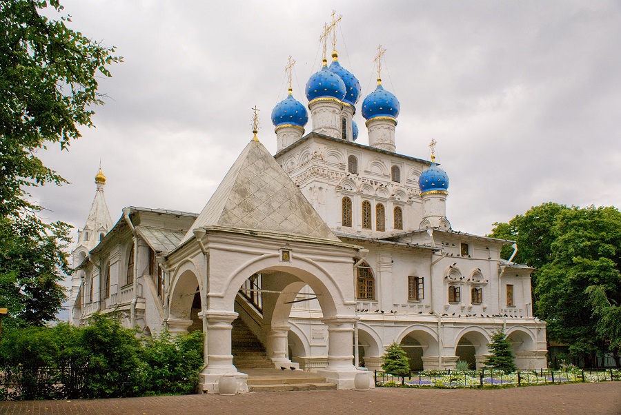 Храм иконы Казанской Богородицы в Коломенском. Современный вид