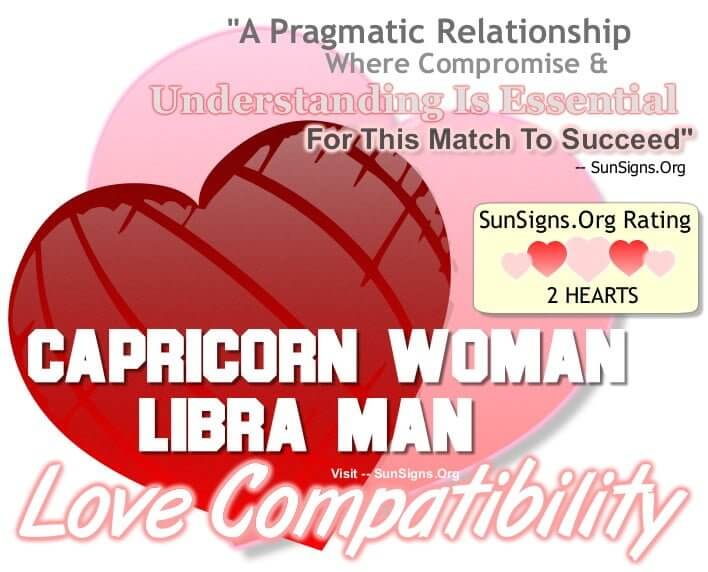 capricorn woman libra man