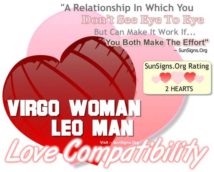 virgo woman leo man