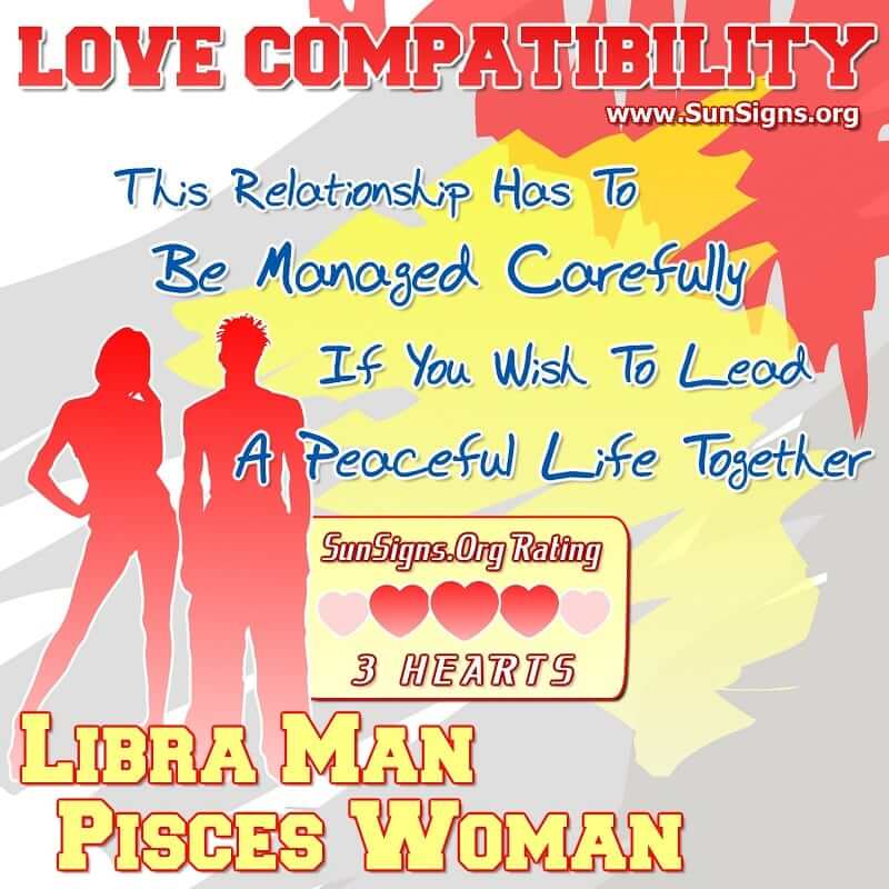Libra Man Pisces Woman Love Compatibility. This Relationship Has To Be Managed Carefully If You Wish To Lead A Peaceful Life Together.