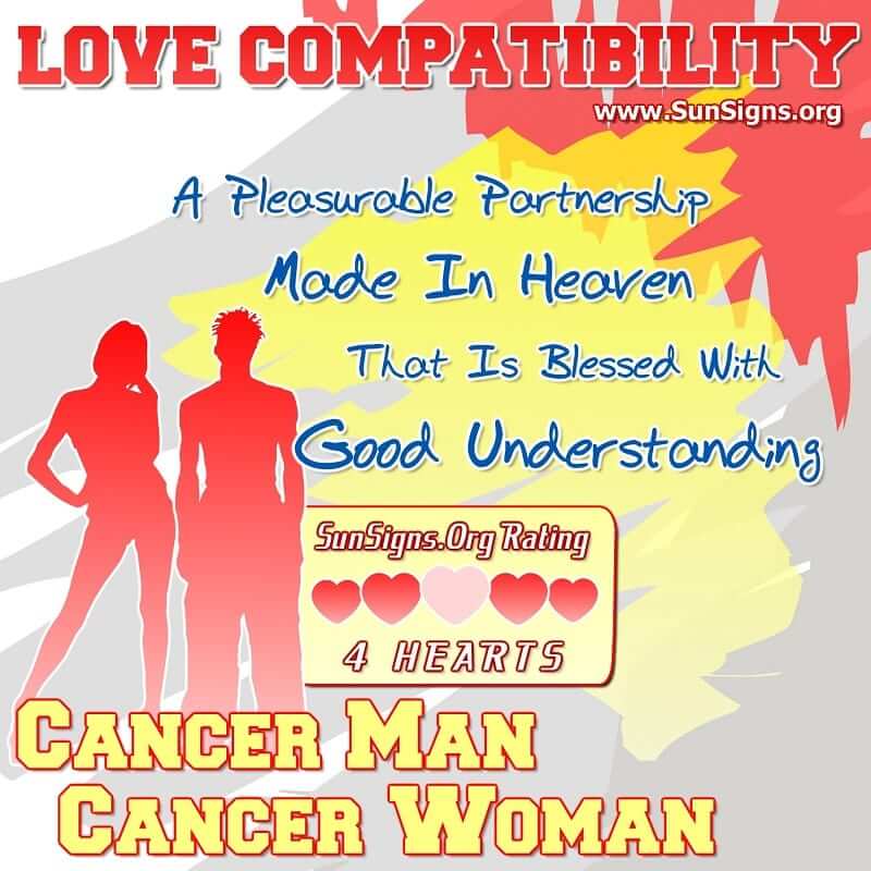 Cancer Man And Cancer Woman Love Compatibility