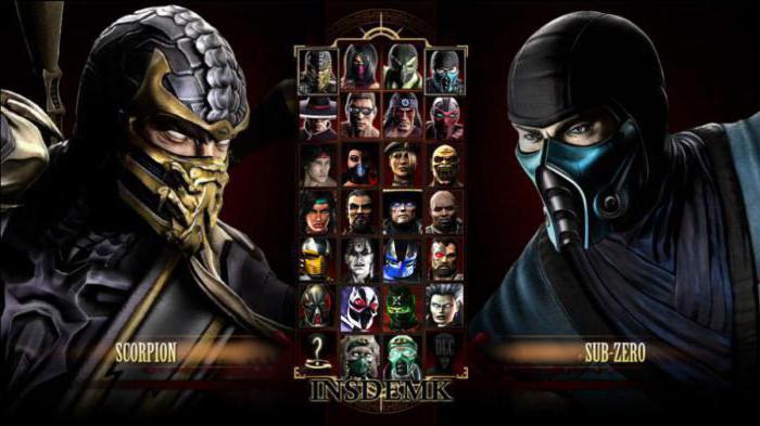 mortal kombat скорпион