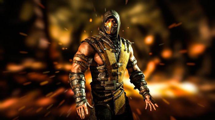 босс скорпион mortal kombat x